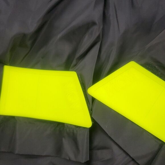 MCM Men's Flo Black Nylon Rubber Logo Parka Windbreaker Jacket Oversized Medium - Picture 14 of 14